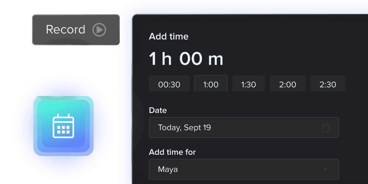 seguimiento del tiempo