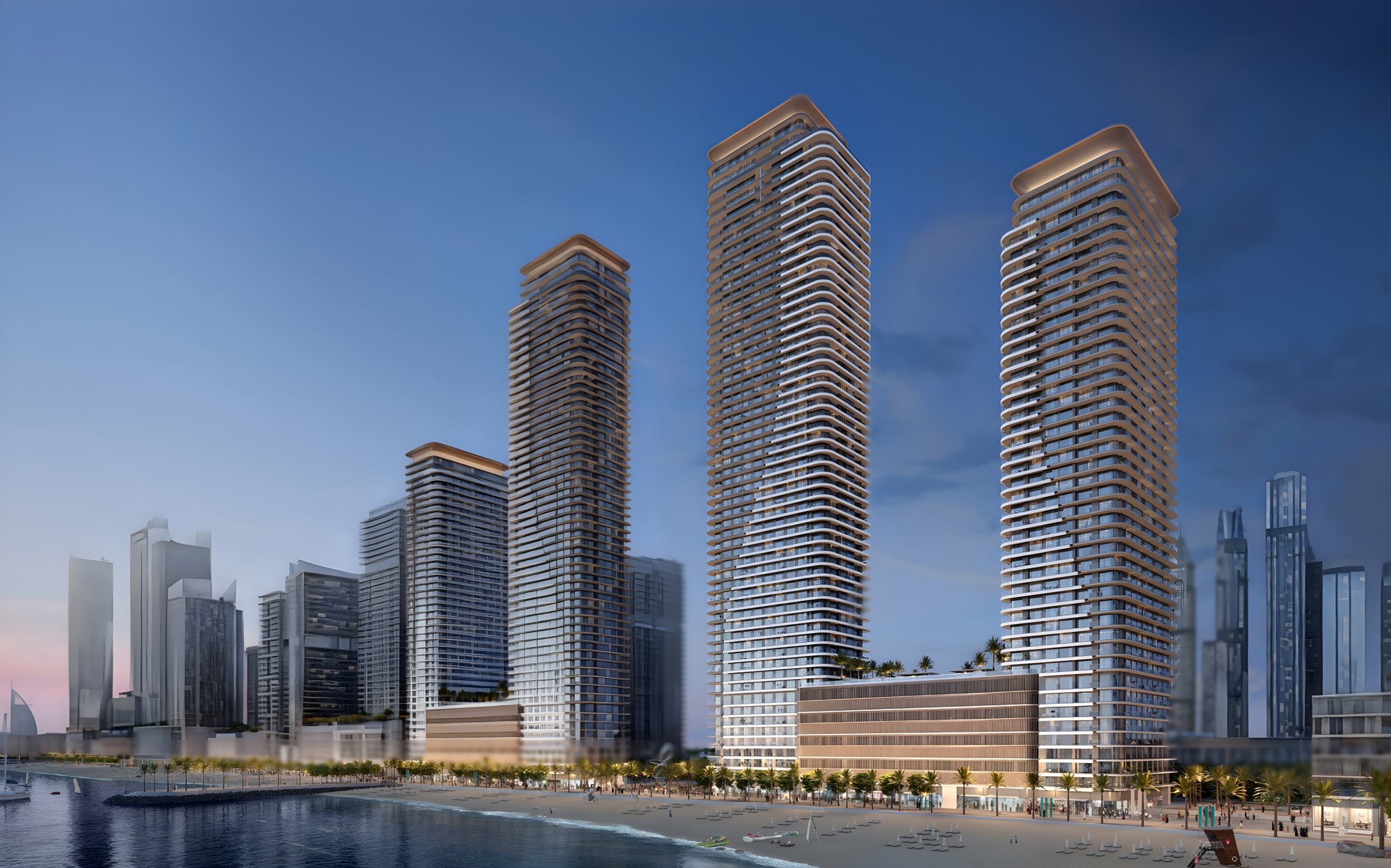 Emaar Beachfront Exterior