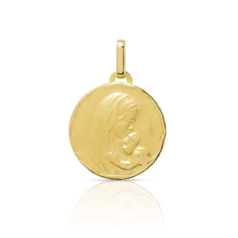 Médaille en or jaune 375