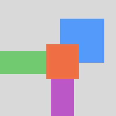 A visualization of selection hover areas for tldraw