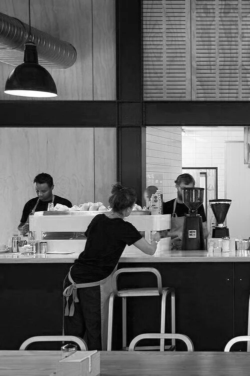 PREFAB Wellington café culture near the city centre, popular with private jet visitors