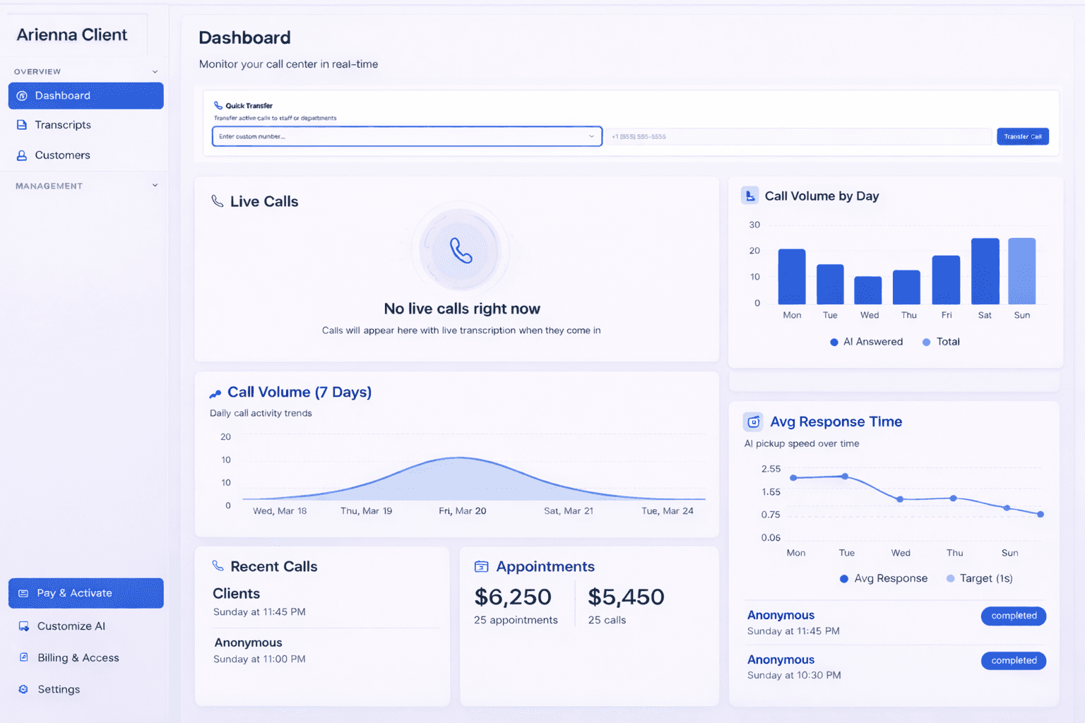 Software user interface