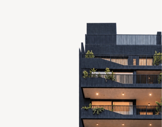 Modern property exterior