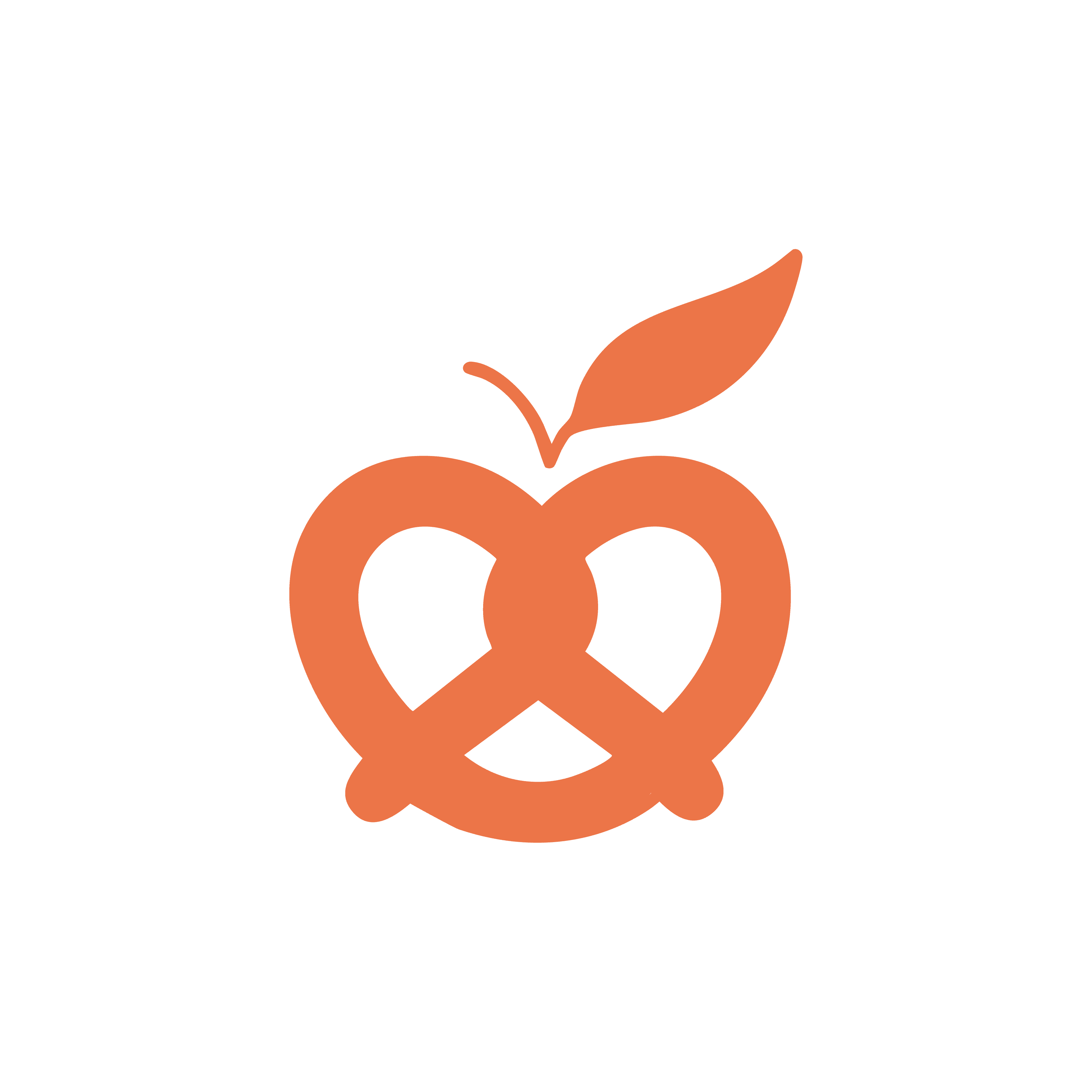 A smiling happy customer with curly hair on a blue background