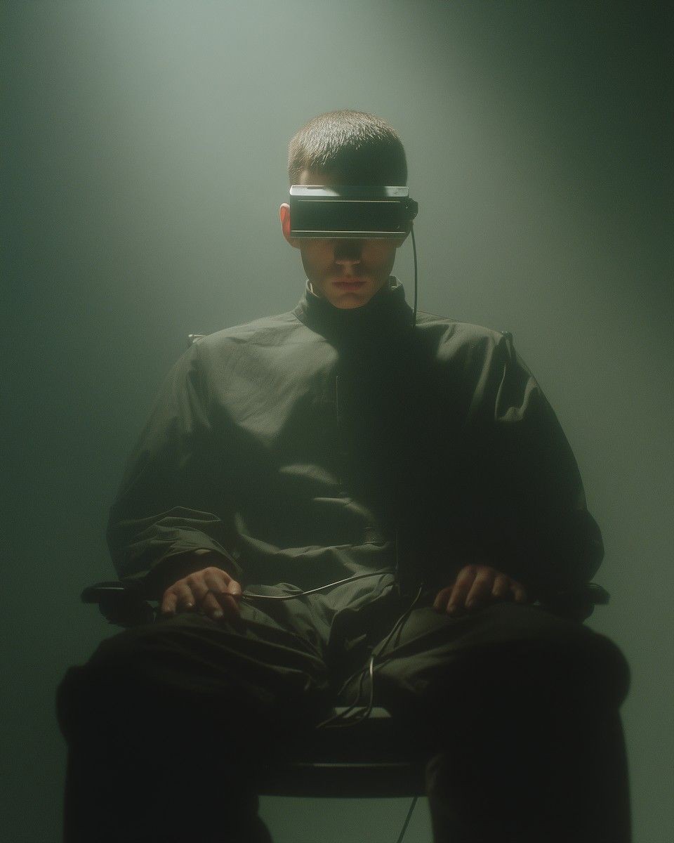 Woman Sit On The Floor