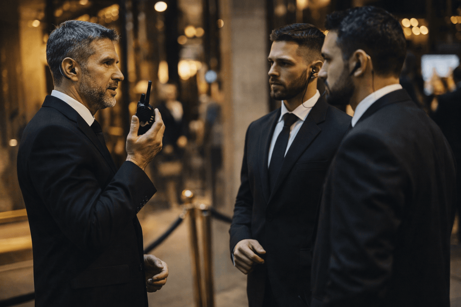 Coach explaining stuff to an athlete