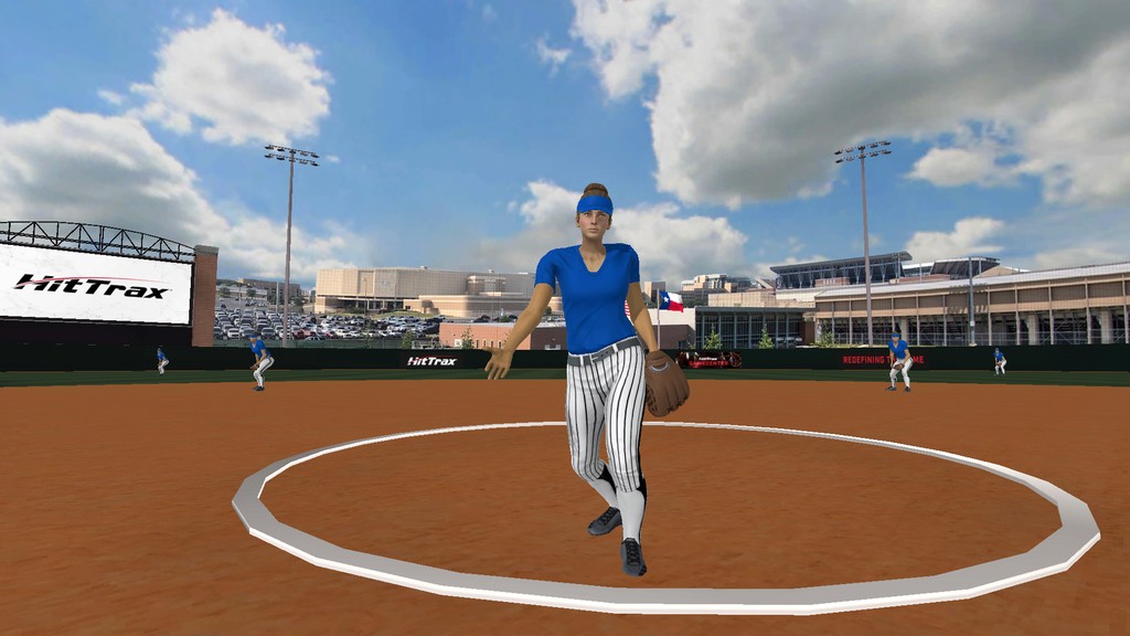 HitTrax Suite Animated Softball Pitchers