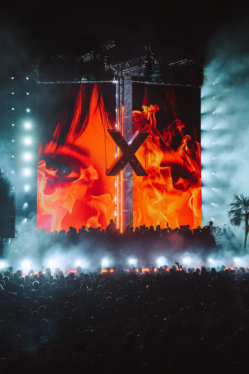 Adriatique X show Ushuaïa Dubai Harbour Experience