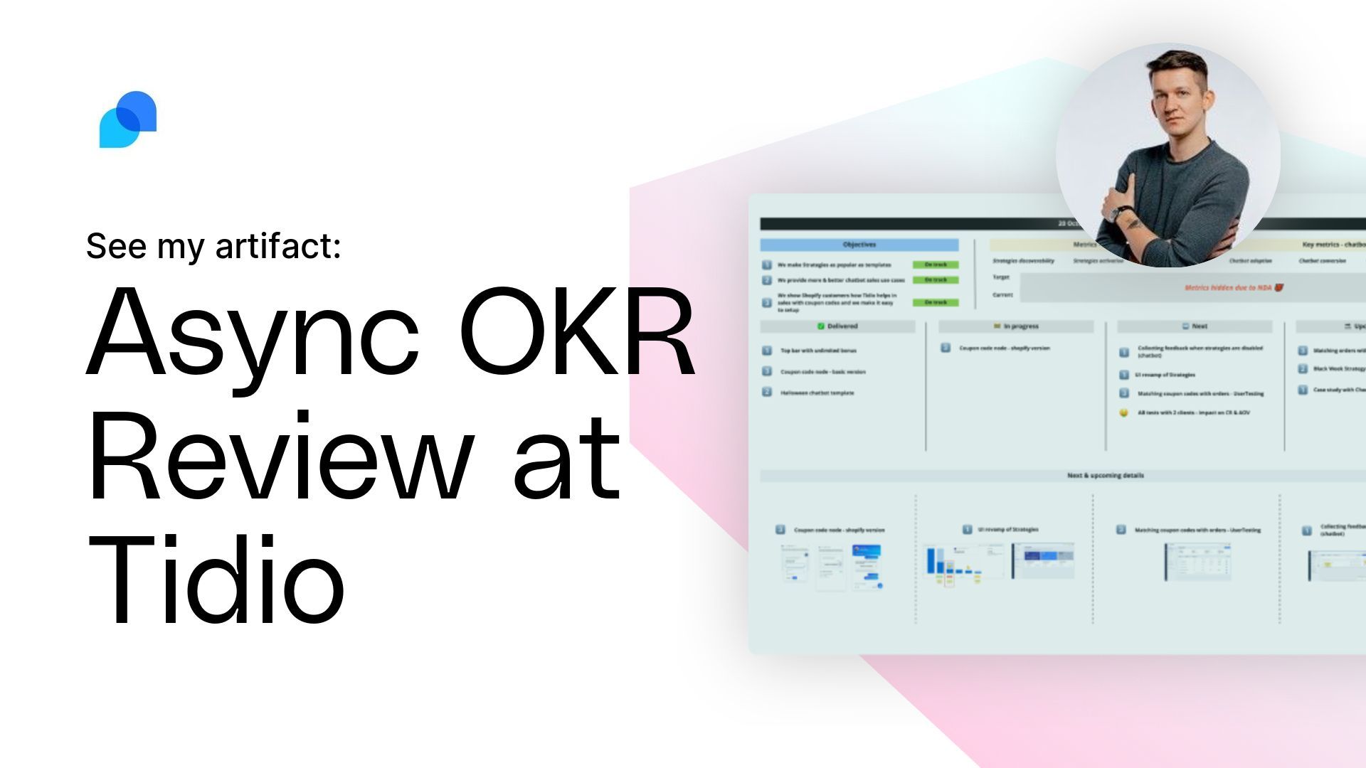Async OKR Review at Tidio Artifact