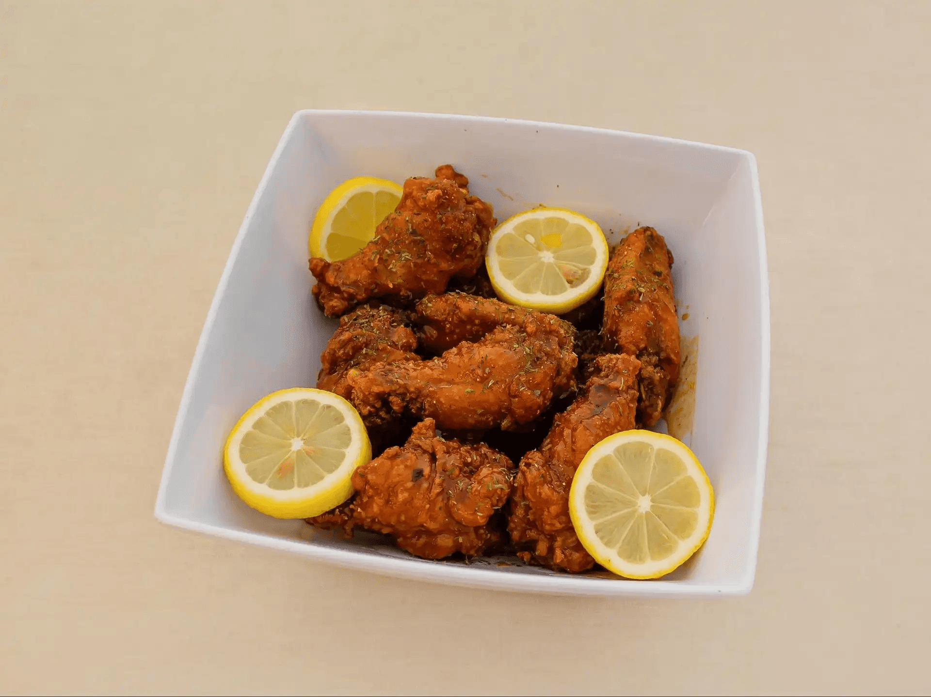 Honey Garlic Lemon Pepper Wings 5 Pcs