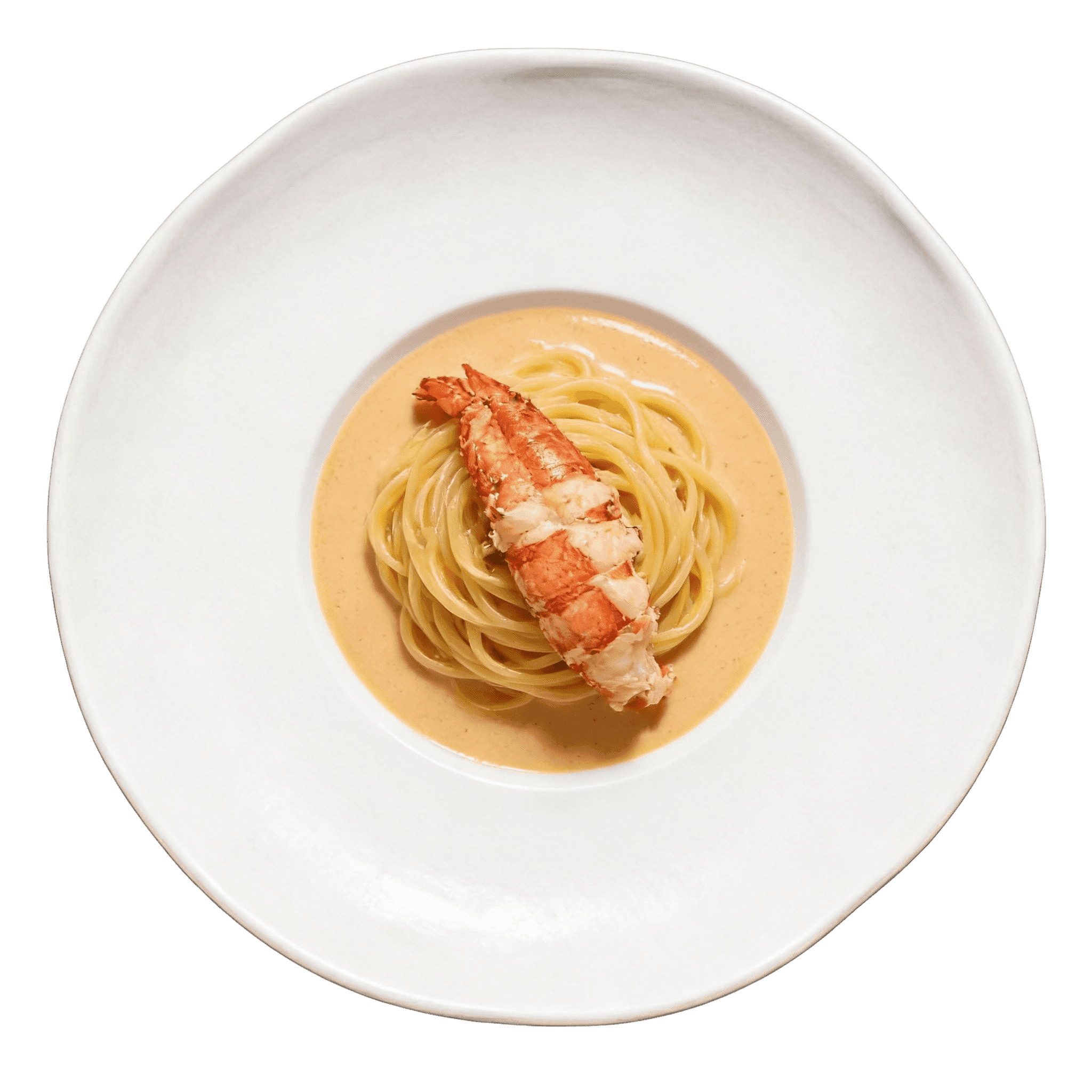 Lobster Linguine, Bisque Reduction
