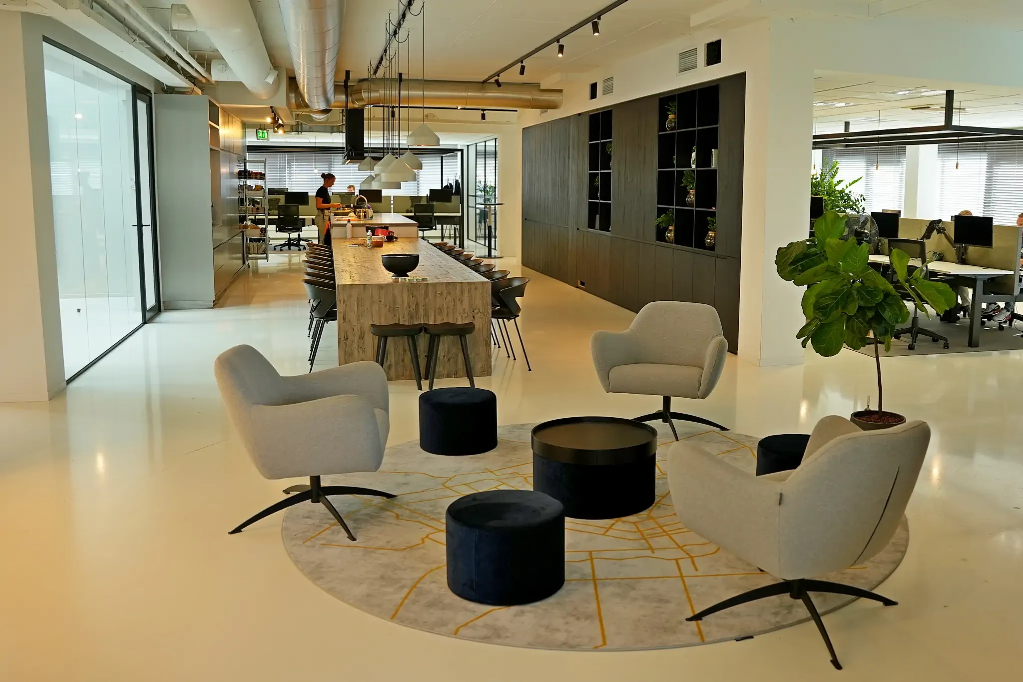 Nieuwe kantoorinrichting Bavinckhouse door Perla