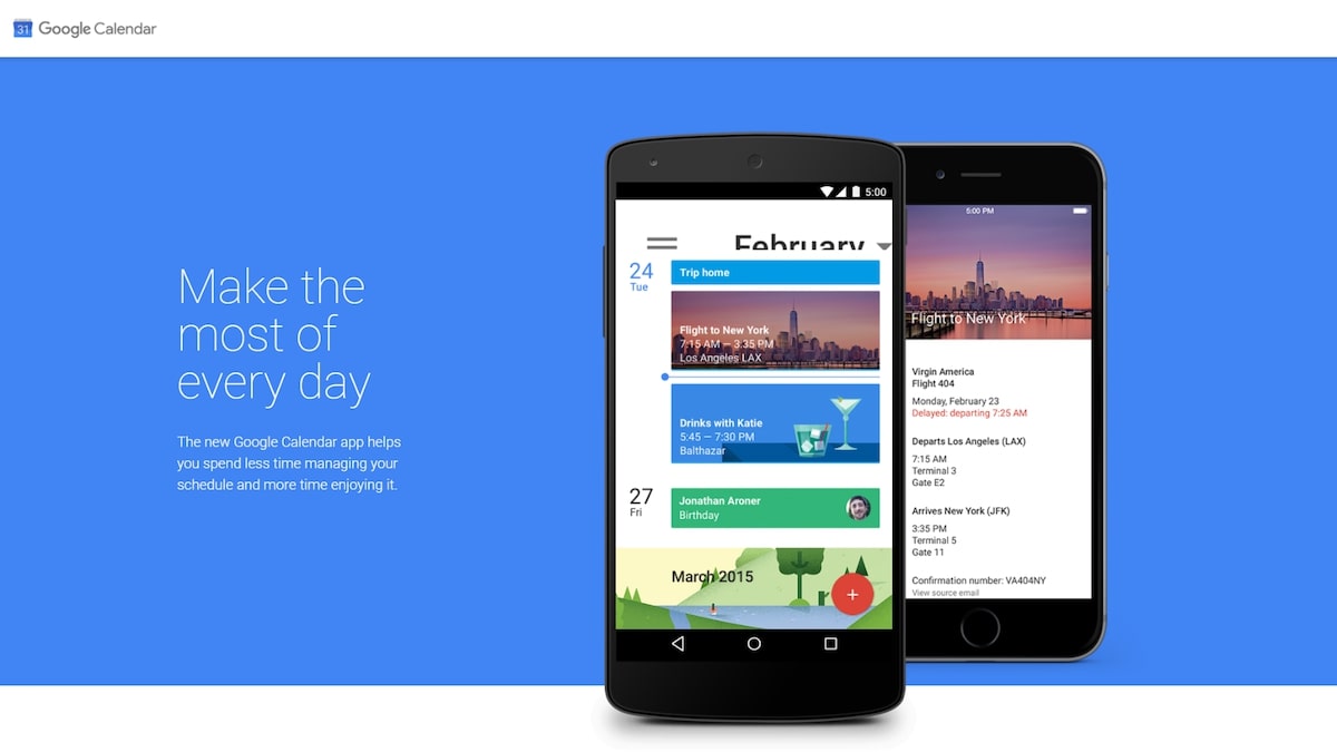 Intercom apps: Google Calendar