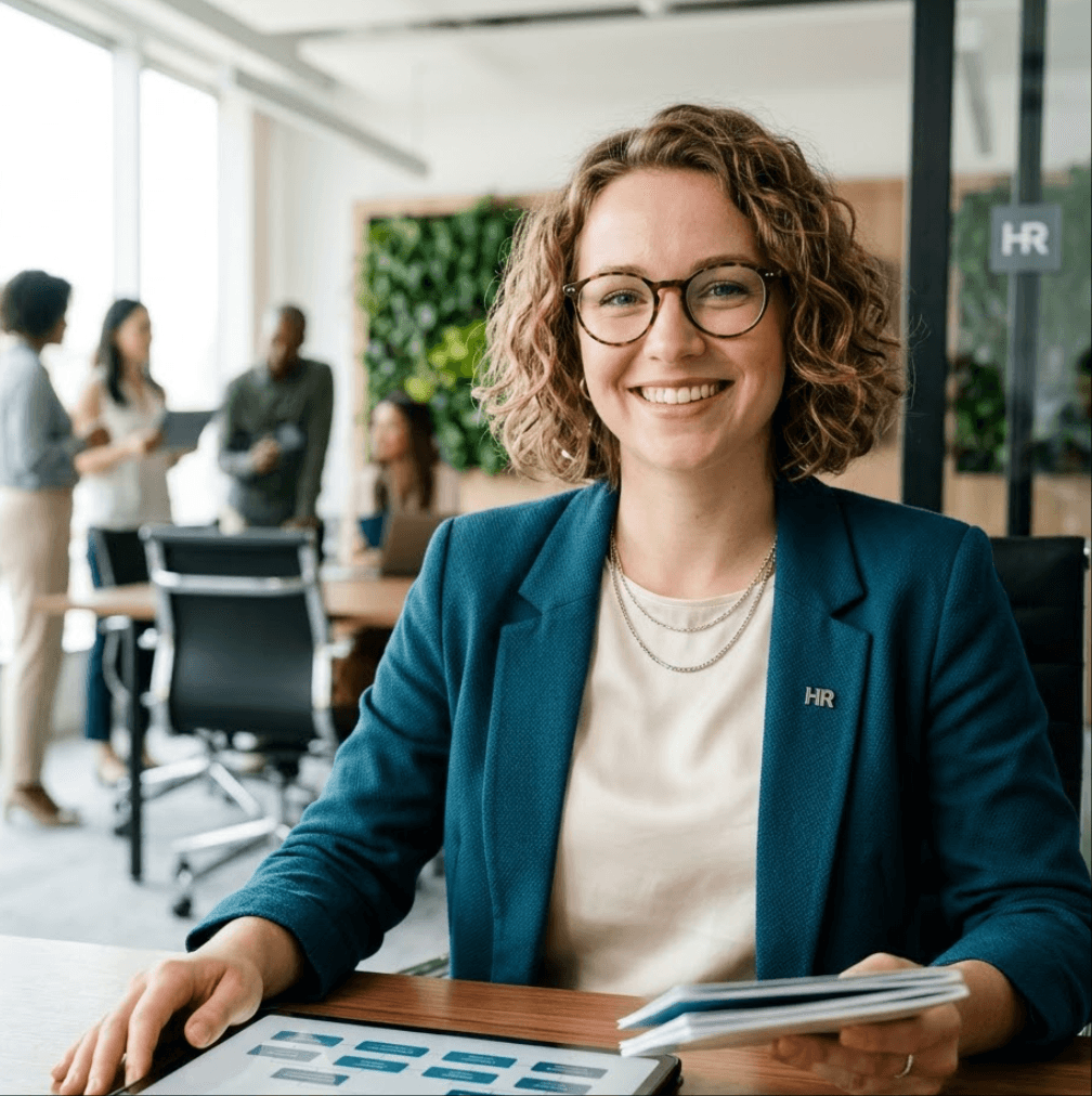 HR Business Partner mapping an onboarding program by team and role using a tree table maker