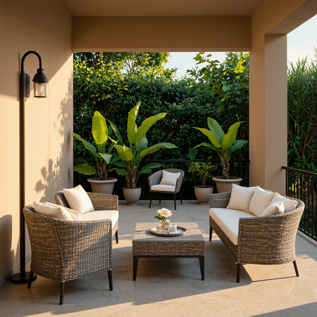 product photography of Outdoor Furniture
