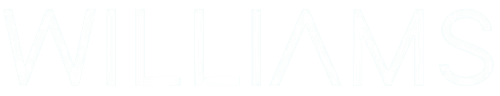 Williams Recruitment White Logo