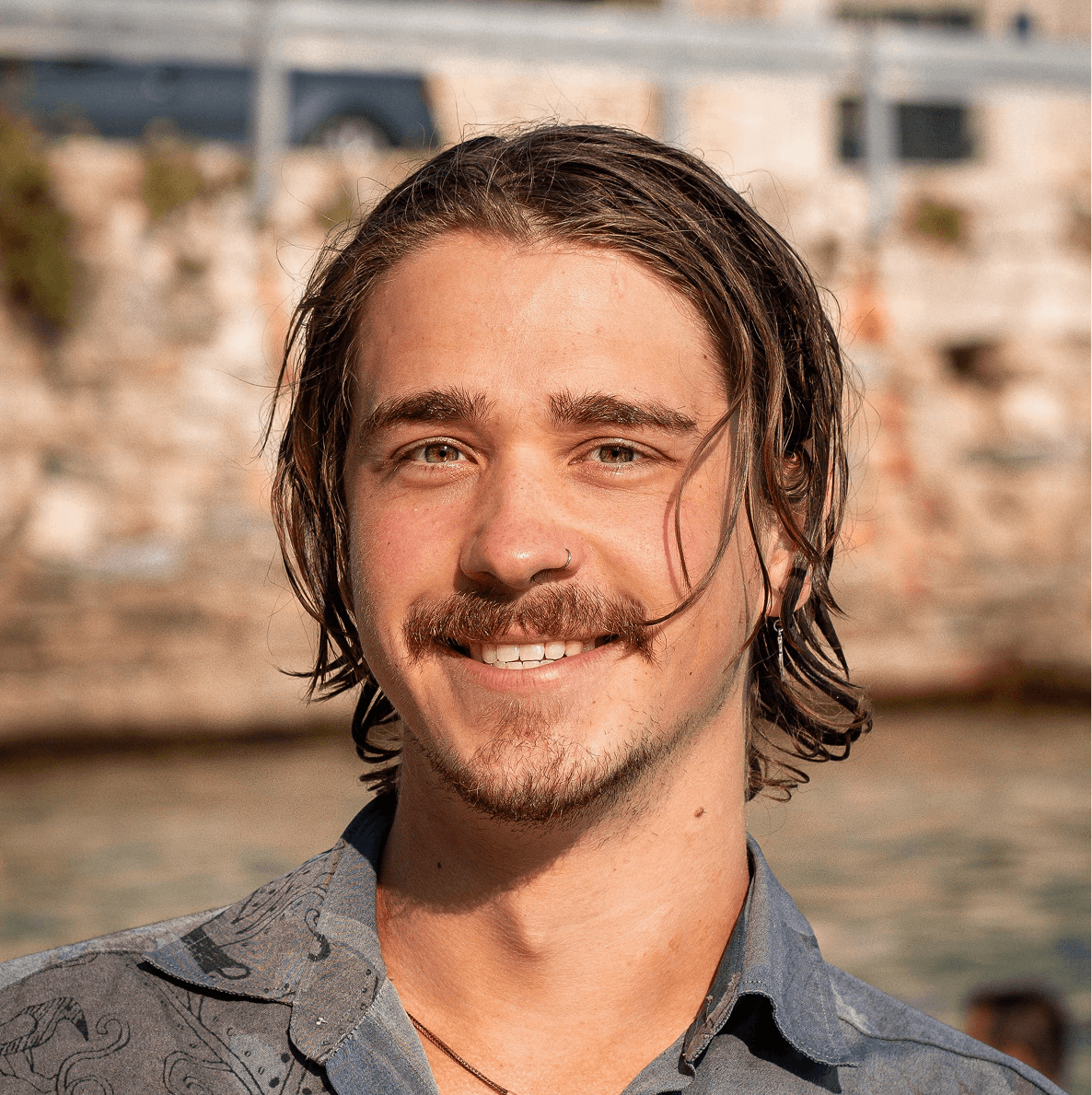 A picture of the founder of Scubalo