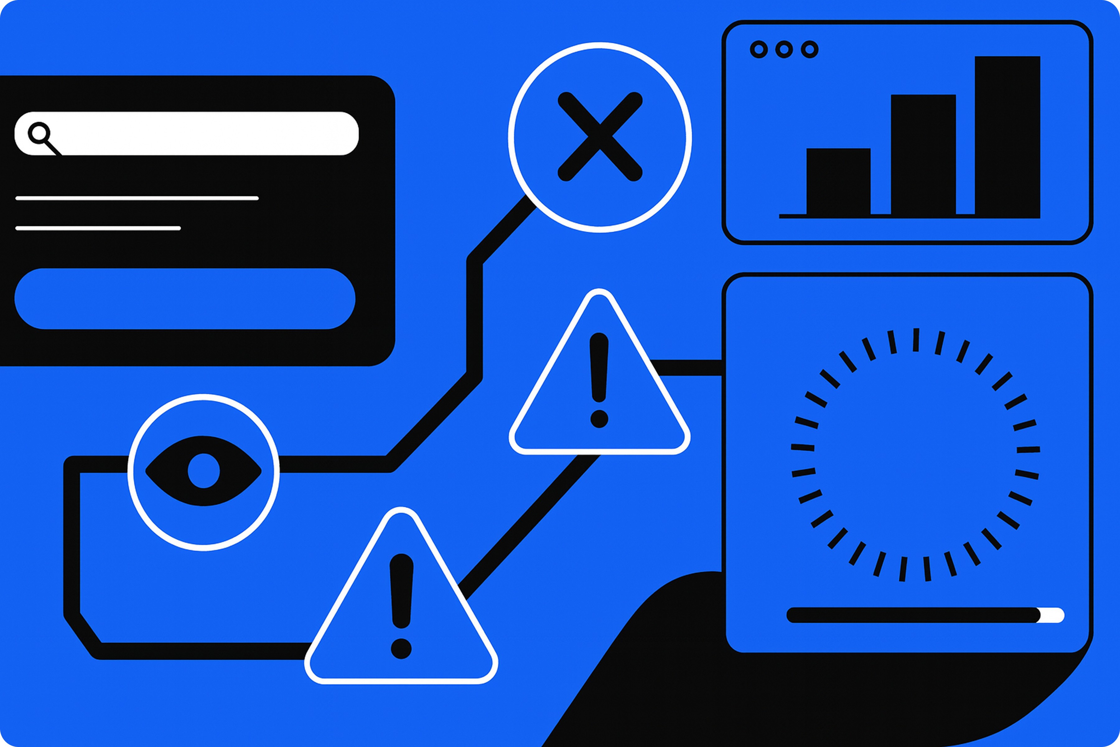UX researcher reviewing usability testing results and identifying common mistakes