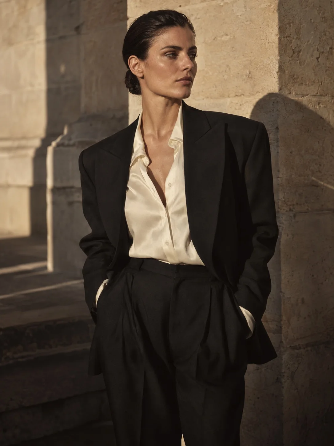 Editorial fashion portrait