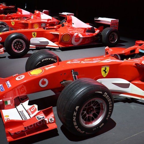 Inside Ferrari Museum
