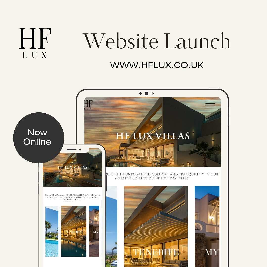 Instagram content for luxury rental brand