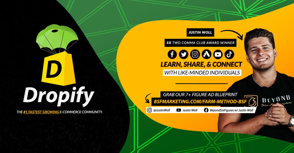 Dropify- the #1 fastest growing e-commerce community