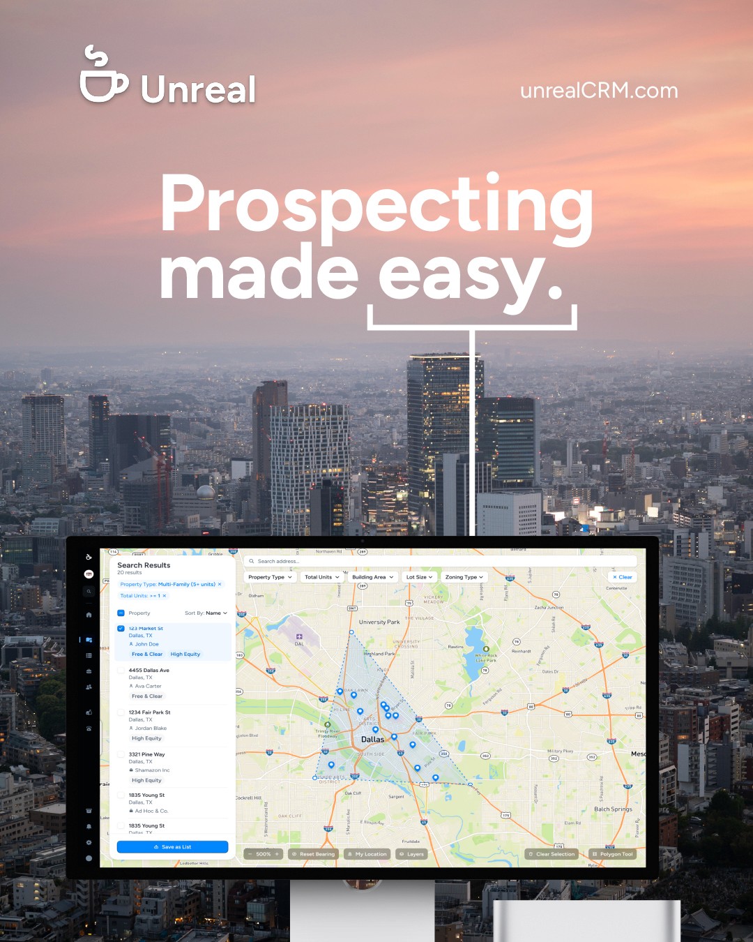 unreal crm brokers guide