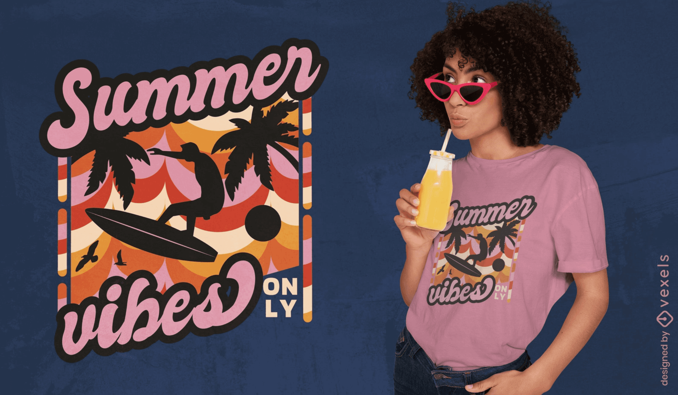 summer silhouette shirt