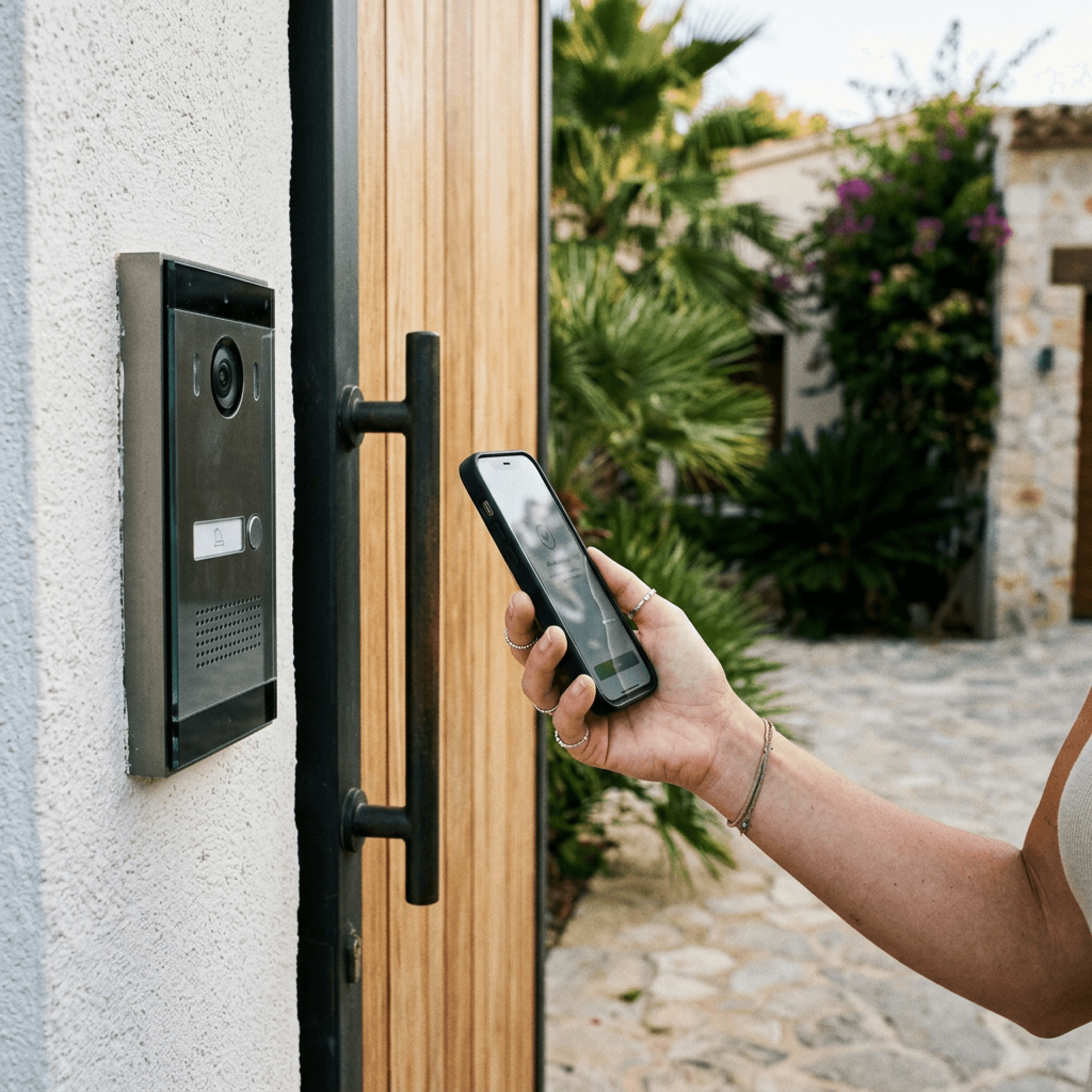 ホテル・別荘向けインターホン連携とゲスト対応