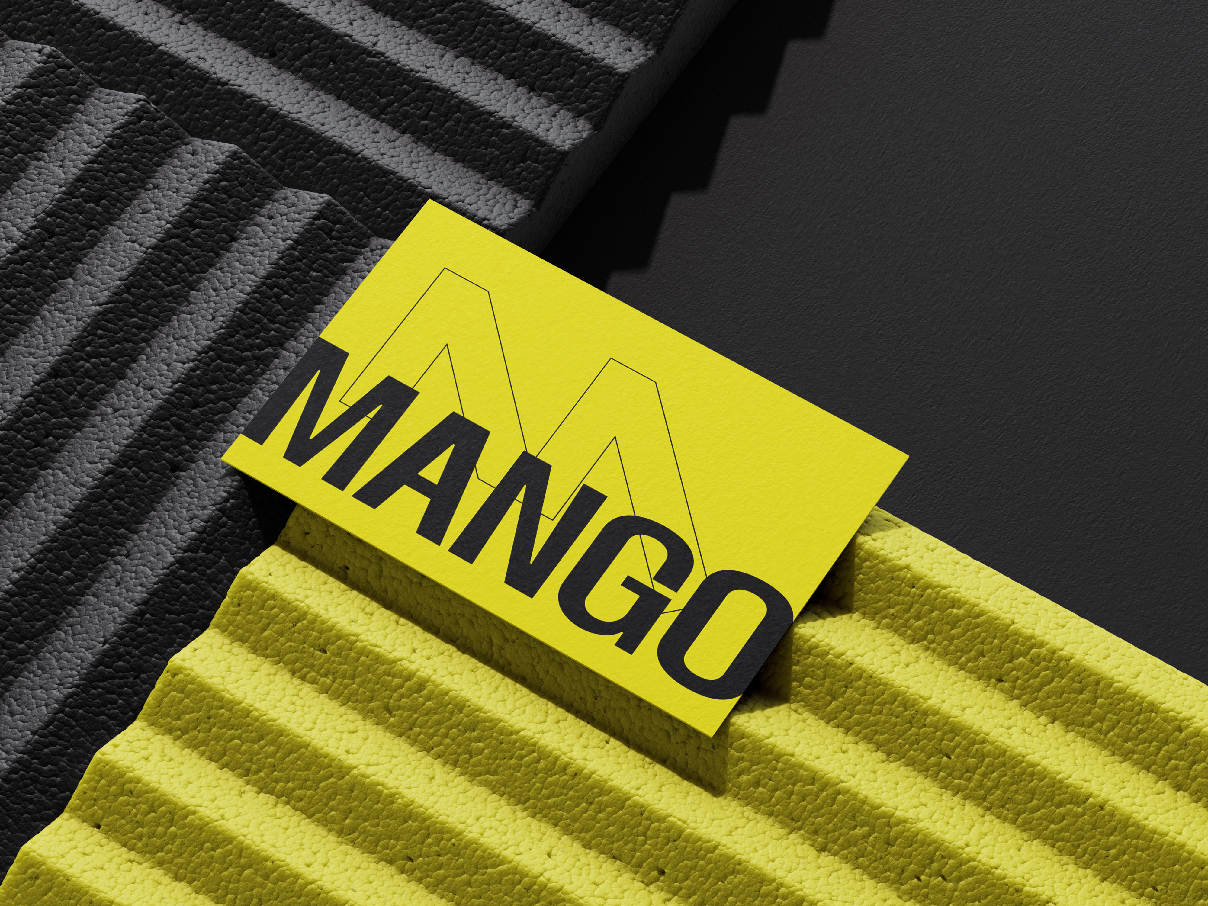 Mango business card