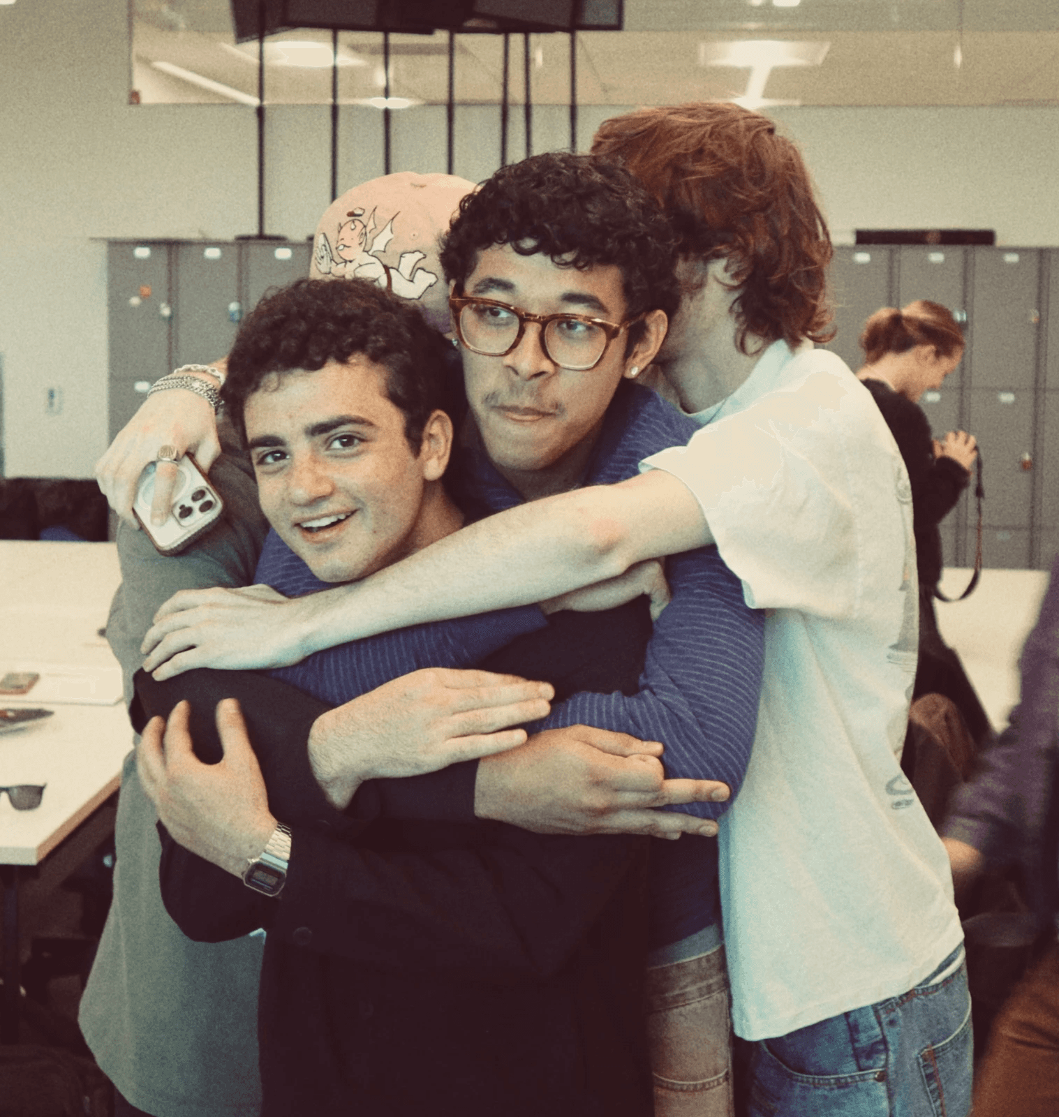 greyscale photography of woman