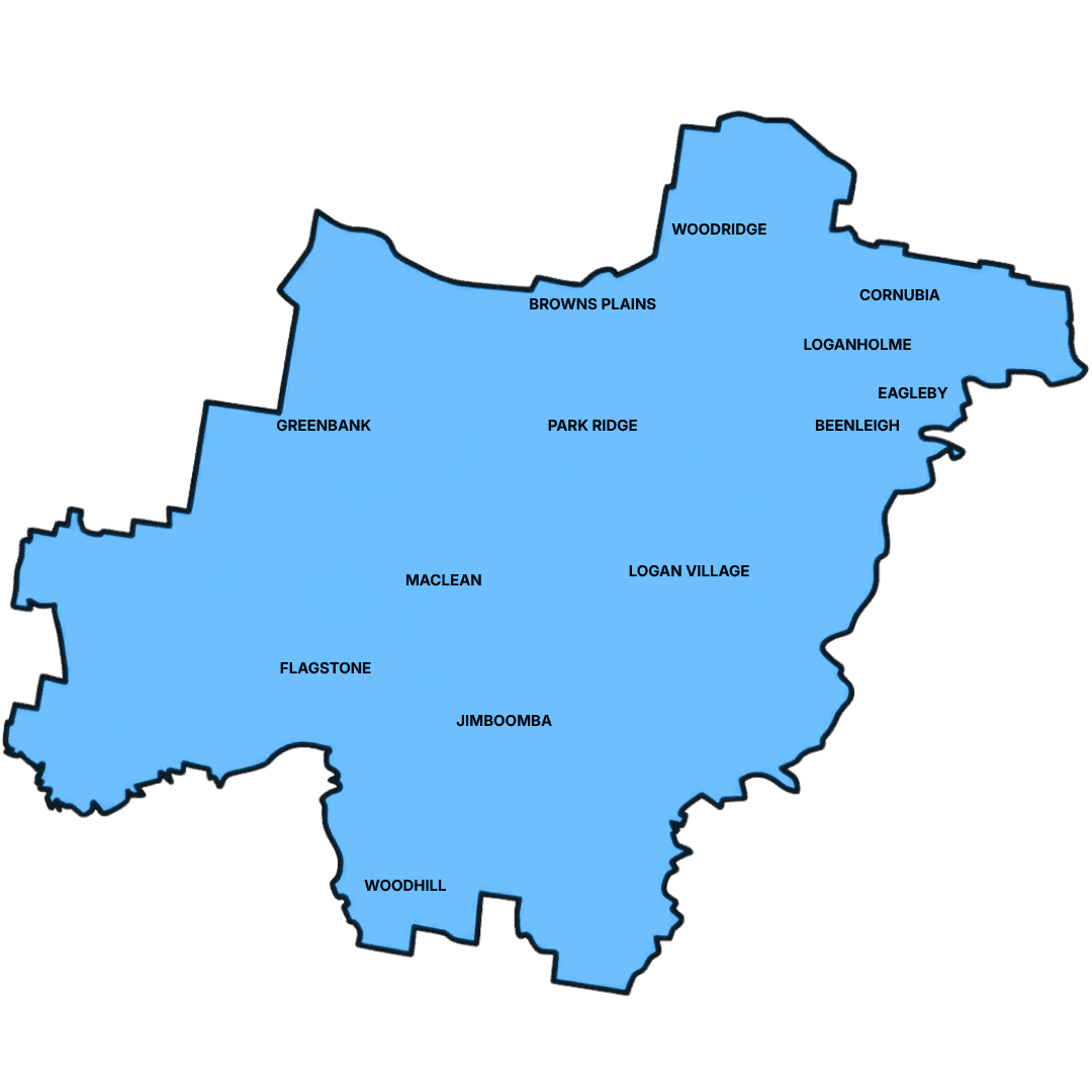 Map of Logan City
