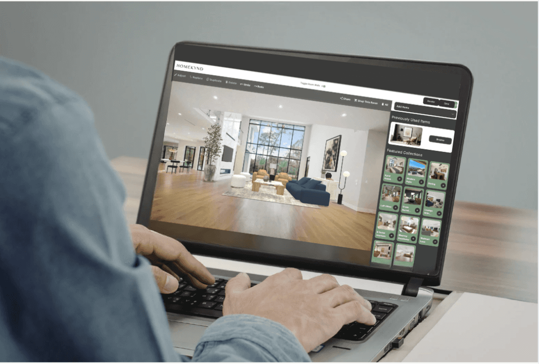 Use Homekynd’s deck furniture layout tool to design your outdoor space online with real furniture, clear steps, and confidence before you buy.