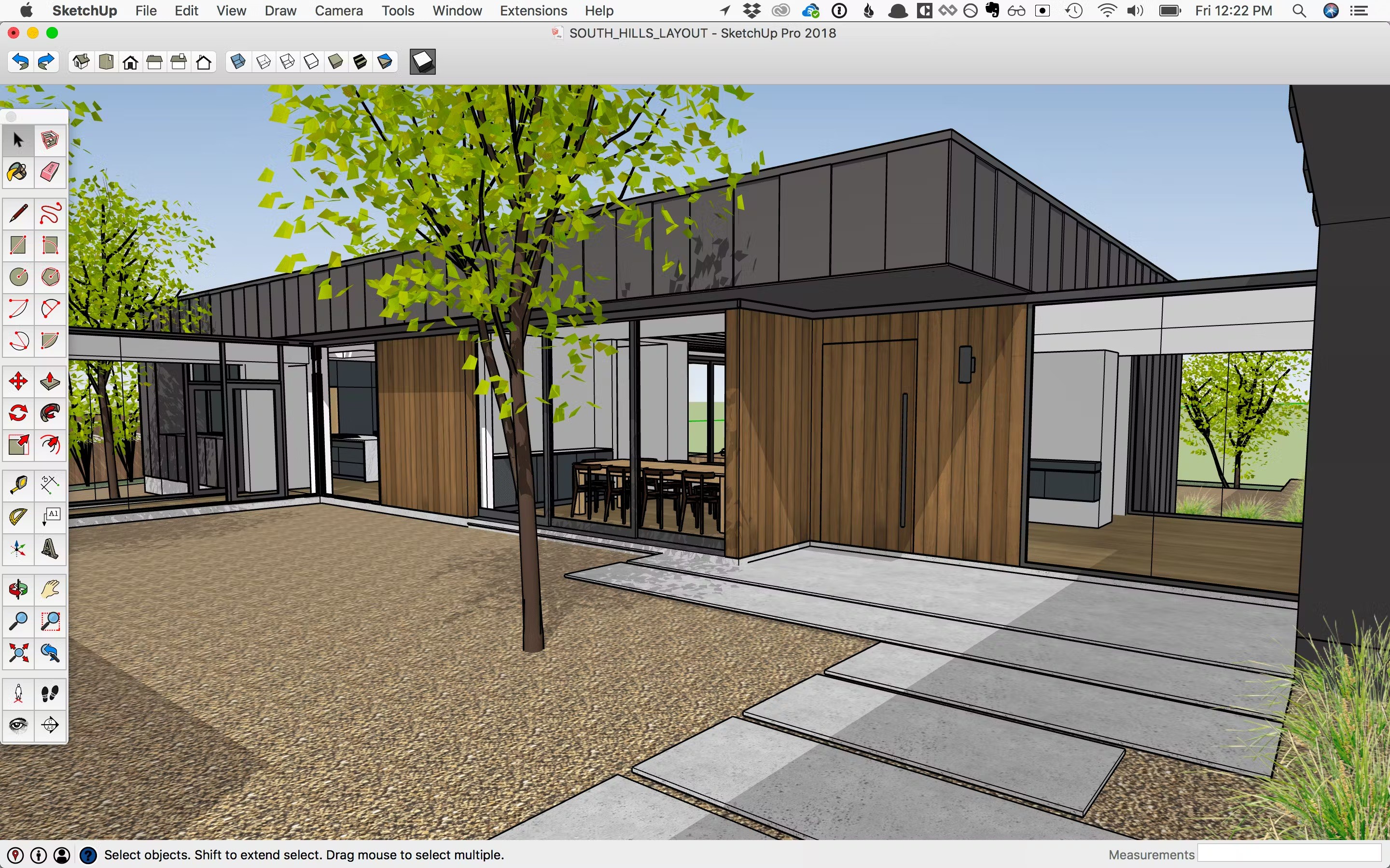 SketchUp, on the other hand, is primarily a polygonal modeler, meaning it builds models using flat surfaces made up of polygons. This makes it especially suited for architectural layouts and basic 3D shapes