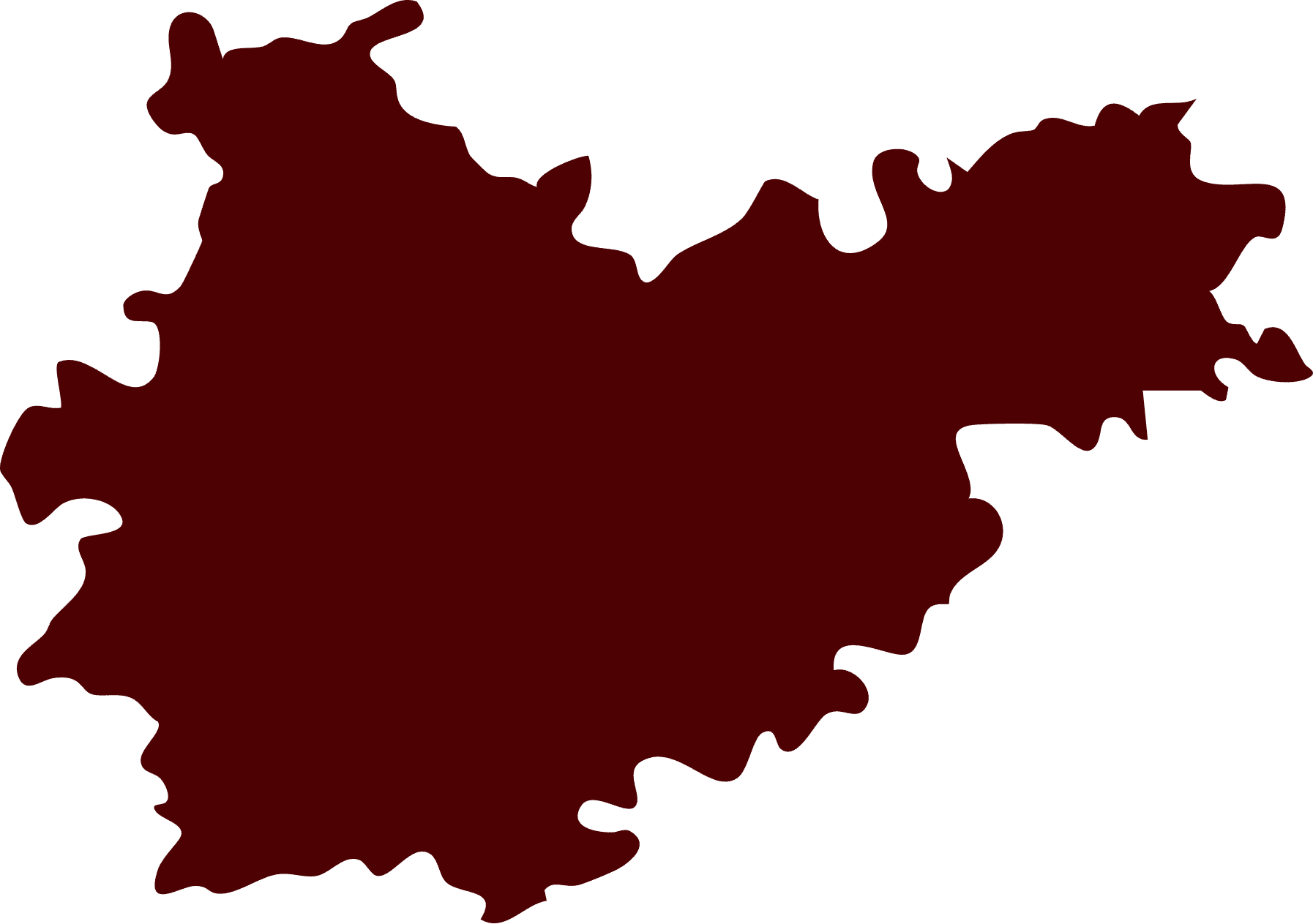 Carte de la région occitanie