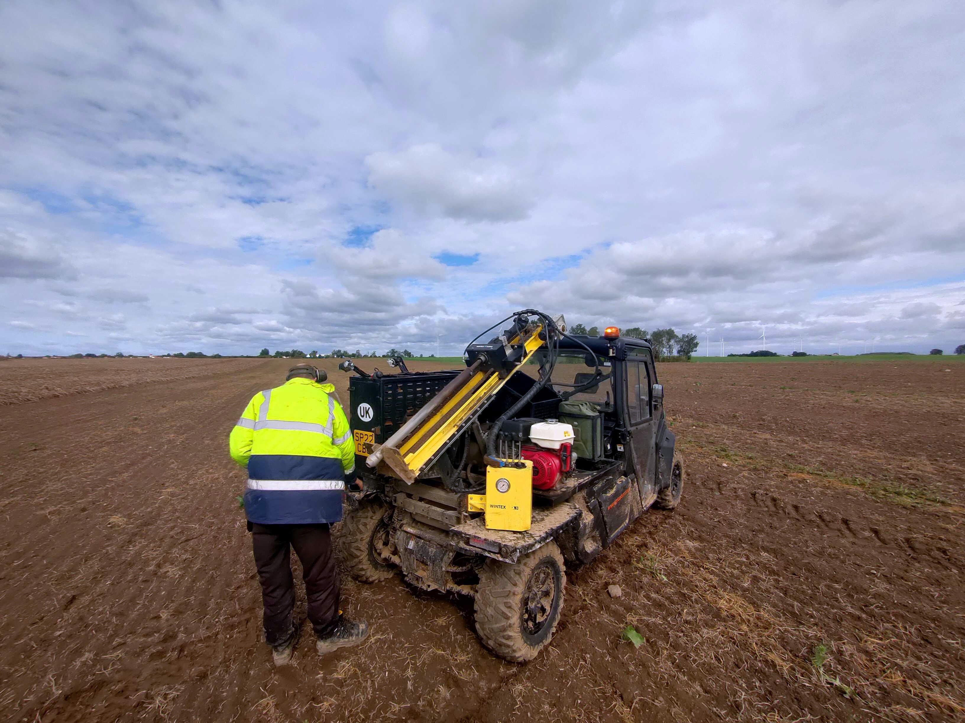 eAgronom soil sampling process