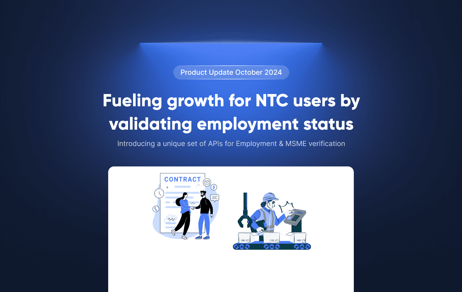 KYC via MSME and Employment verification API