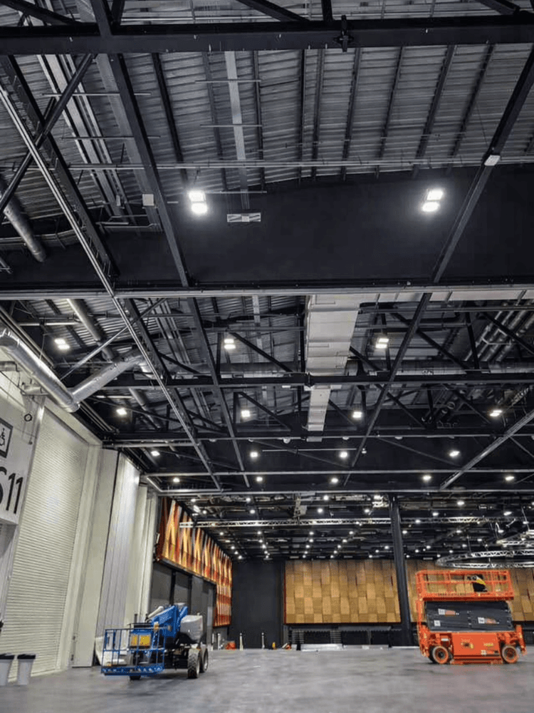 A commercial electrical installation completed by DPH