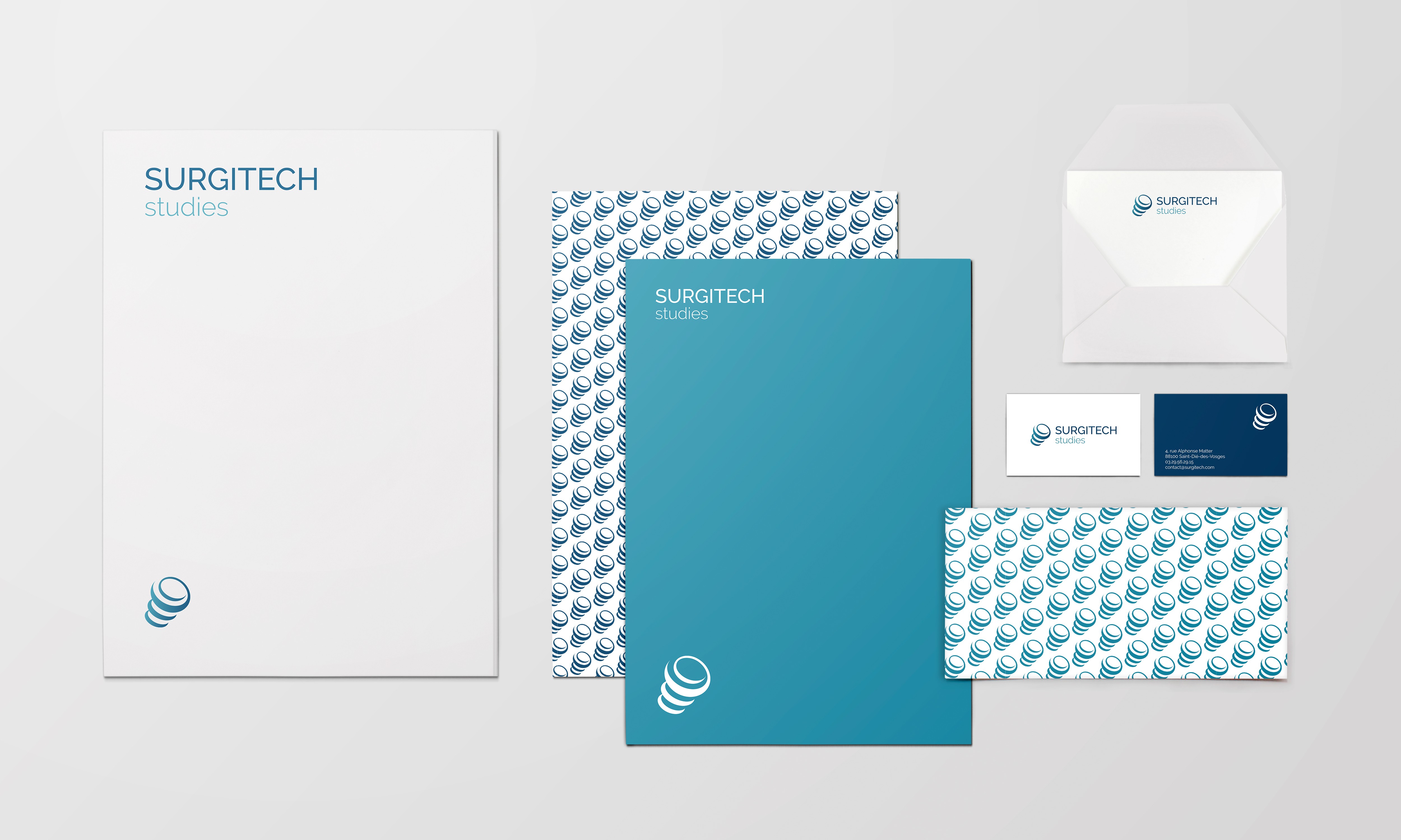 Surgitech Studies Identité visuelle