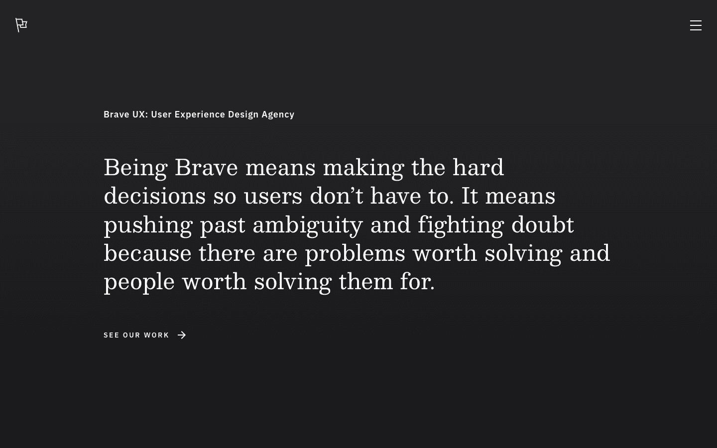 Brave UX: A user-focused design agency listed among the best agritech mvp design agencies for strategic thinking