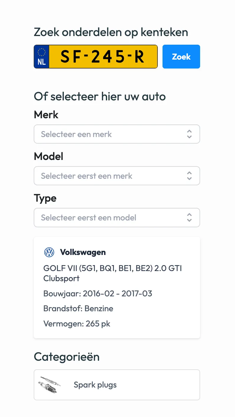 Channelmotive kenteken plugin