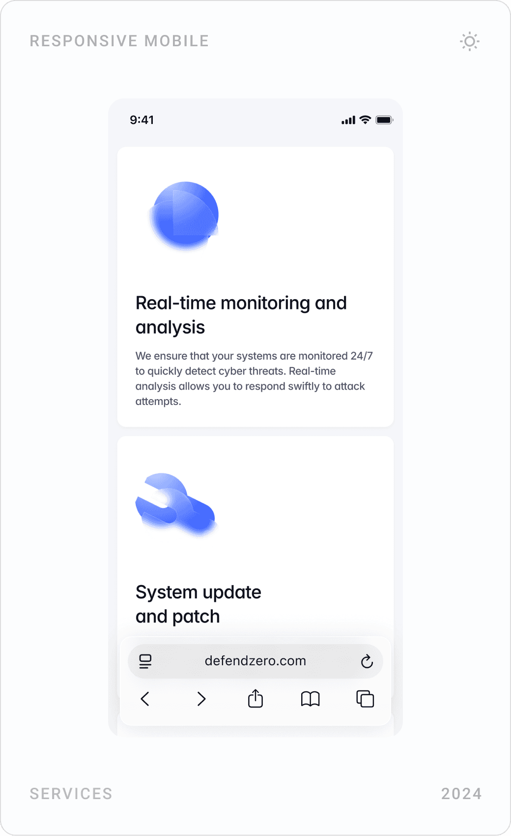 Professional Patch Management Service Screen Design