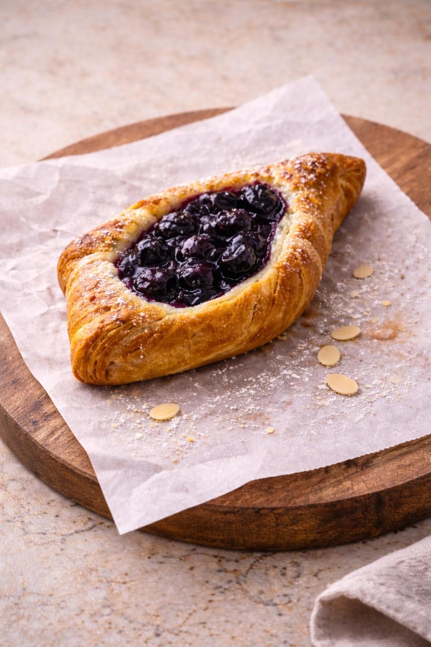 Cherry or Blueberry Danish