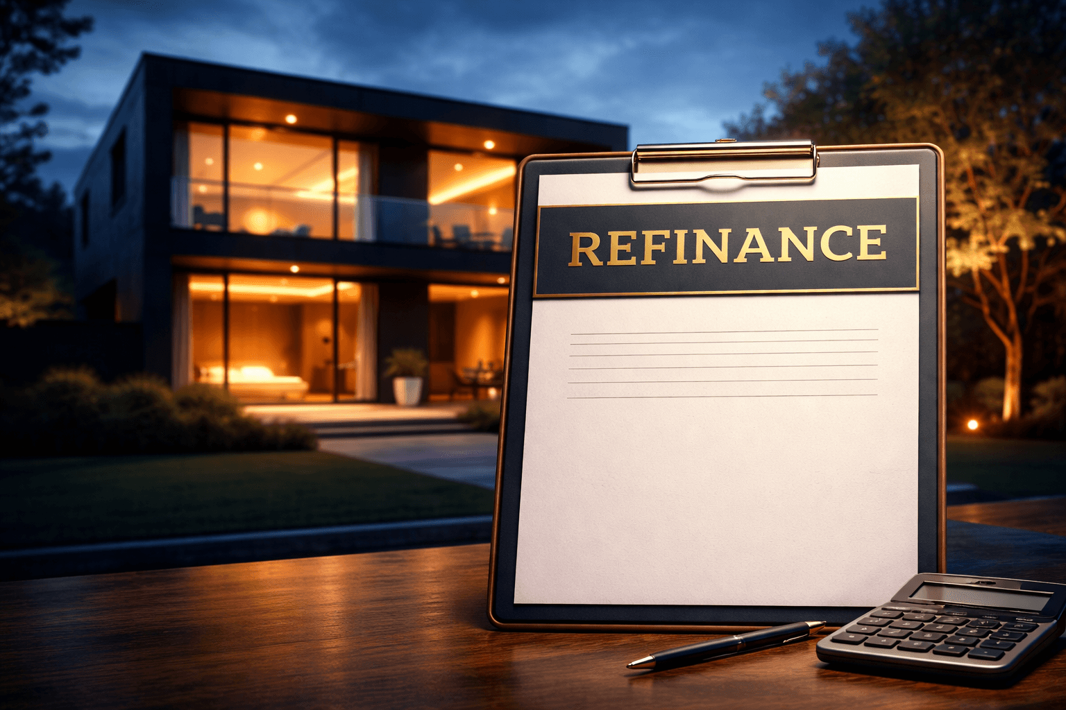 A modern, minimalist cliffside house with large glass windows offers stunning ocean views, surrounded by lush greenery and bathed in warm sunlight.