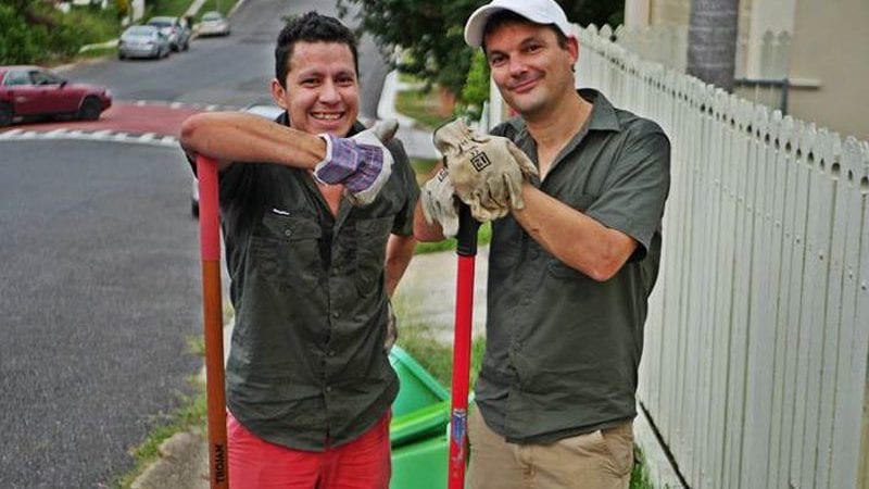 Nick & Luis from the Mini Farm Project