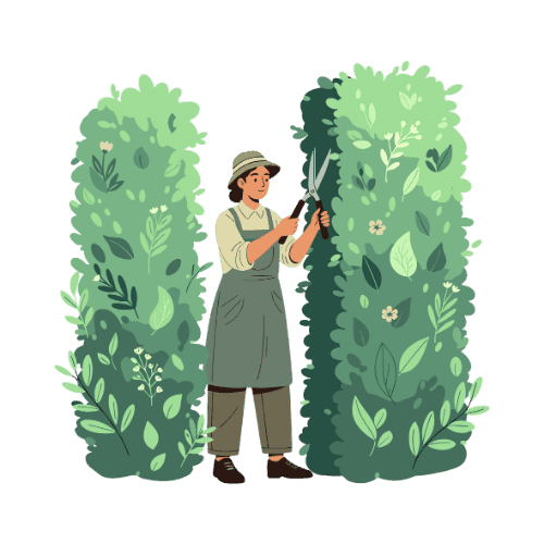 Saisonaler Rückschnitt