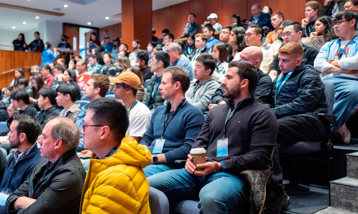 Audience at HarvardXR Conference