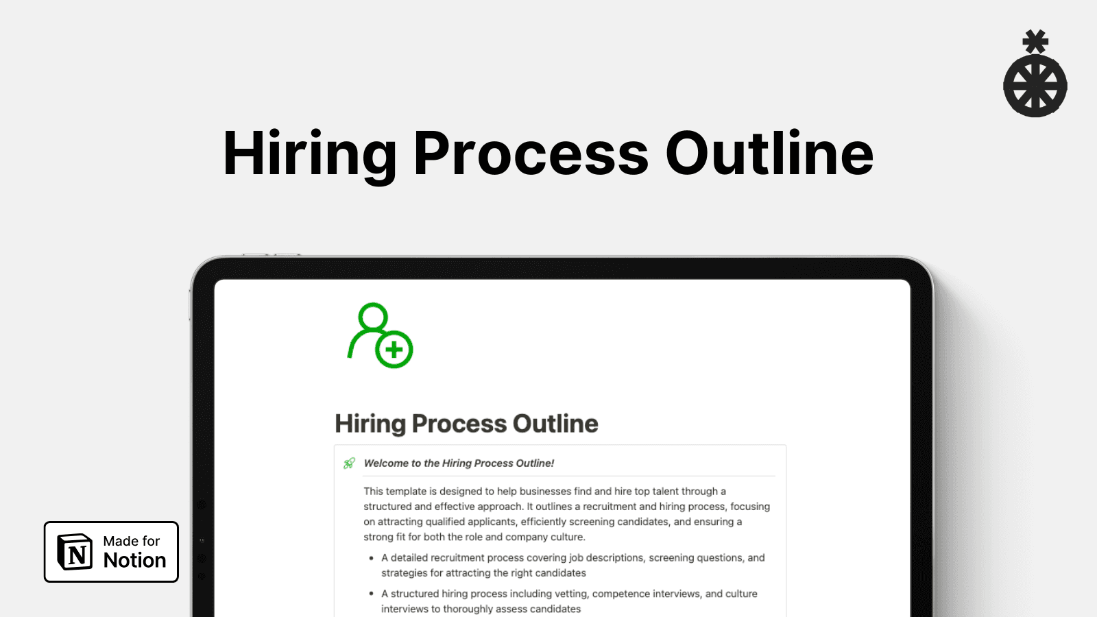Fortuna Hiring Process Outline