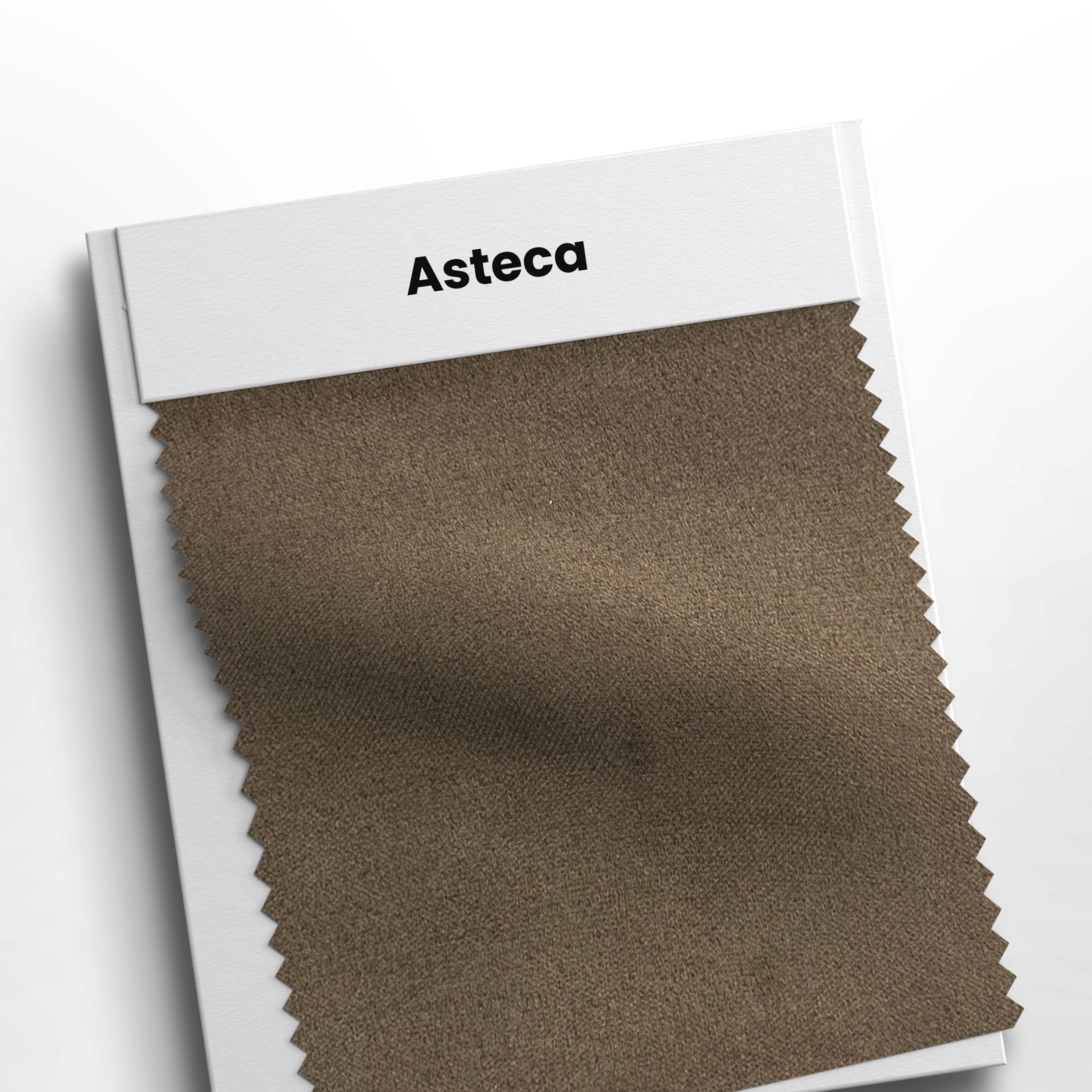 mostruario com tecido veludo asteca 08 tabaco