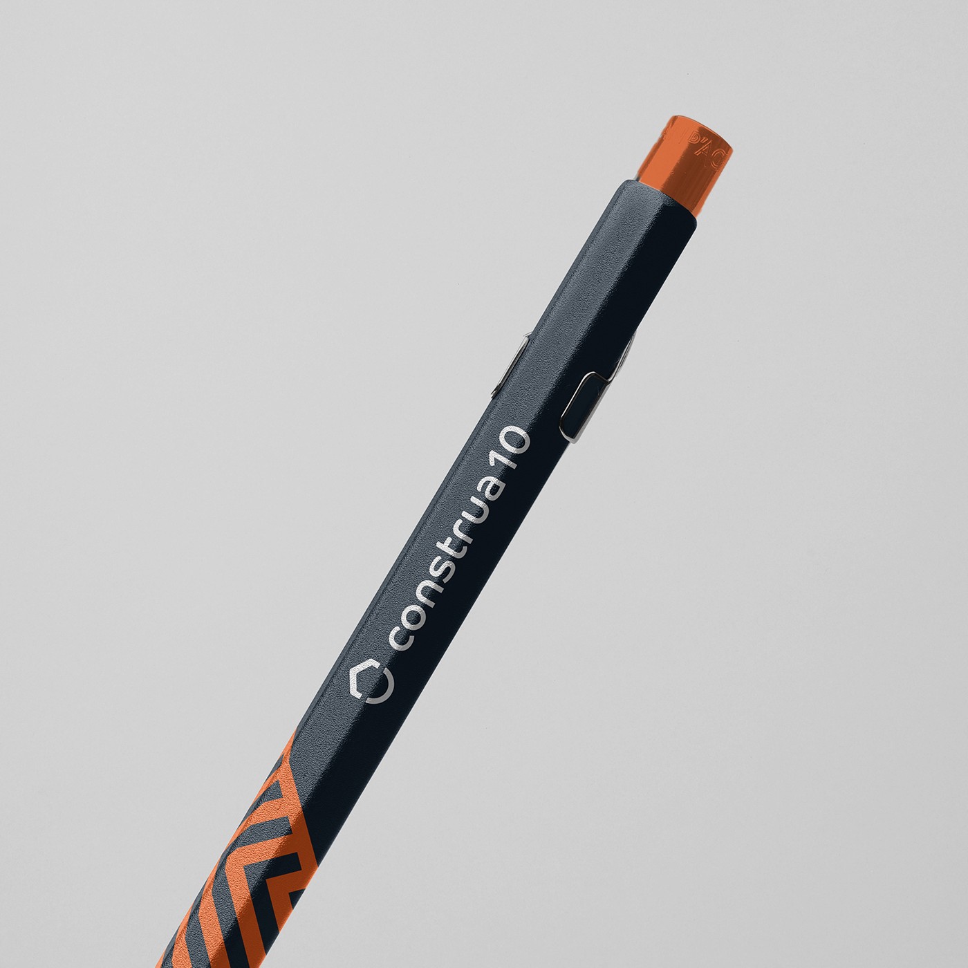 Caneta com logotipo da marca